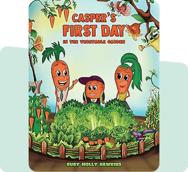 Casper's First Day: In the Vegetable Garden